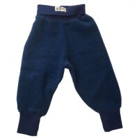 Pumphose Baby Wollfrottee marine - 86