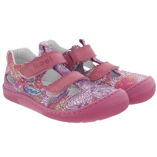 Deen Fantasy Sandale fuchsia flowers - 28