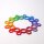 Bauringe Regenbogen