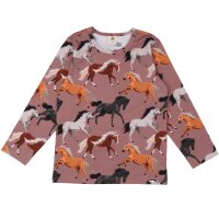 Langarmshirt The Majestic Horses - 128