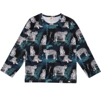 Langarmshirt White Tigers - 140
