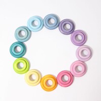 Bauringe pastell