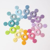 Bauringe pastell