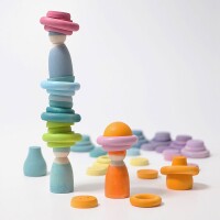 Bauringe pastell