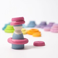 Bauringe pastell