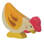 Holztiger Huhn