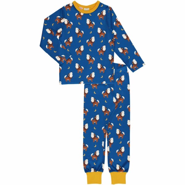 Pyjama lang Wolf - 122/128