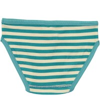 Slip gestreift t&uuml;rkis/rot/gelb/navy 4er-Pack