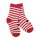 Socken gestreift türkis/rot/gelb/navy 4er-Pack