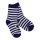 Socken gestreift türkis/rot/gelb/navy 4er-Pack