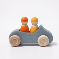 Gro&szlig;es Cabrio Blau