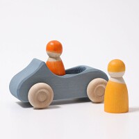 Gro&szlig;es Cabrio Blau