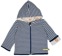 Wendejacke Ringel ultramarin - 74/80