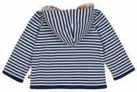 Wendejacke Ringel ultramarin - 74/80