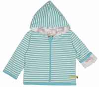Wendejacke Ringel cyan - 98/104