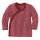 Melange-Jacke bordeaux-rosé