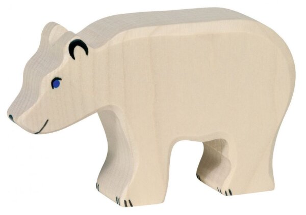 Eisbär fressend