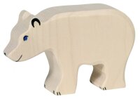 Eisb&auml;r fressend