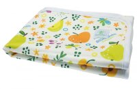 Bl&uuml;mchen wasserdichte Wickelunterlage Fr&uuml;chte