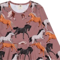 Kleid langarm The Majestic Horses - 104