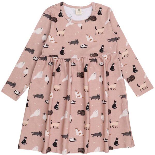 Kleid langarm Various Cats - 128