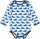 Body langarm Robben cobalt