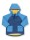 Regenmantel Seefahrer navy - 122