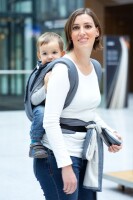Limas Plus Babytrage Anthrazit