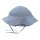 Sonnenhut jeansblau gestreift  - 42/44