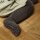 Krabbel Strumpfhose Wolle brown melange - 80/86