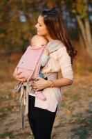 Limas Babytrage Babysize Rosa Beige