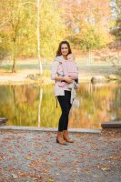 Limas Babytrage Babysize Rosa Beige