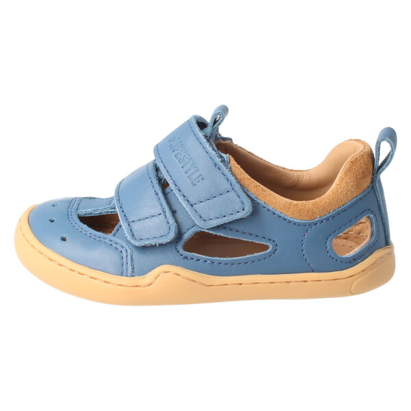 Salamandra Sandale Nappa meerblau - 23