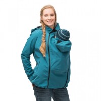 Softshelljacke f&uuml;r Zwei petrol