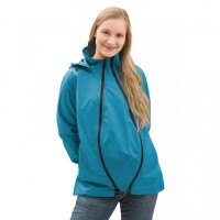 Softshelljacke f&uuml;r Zwei petrol