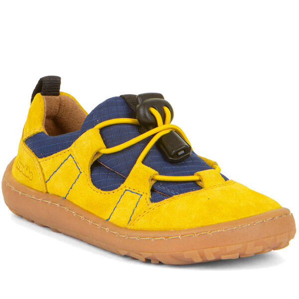 Barefoot Sneaker Track blue/yellow - 33