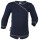 Wickelbody langarm Feinripp indigo