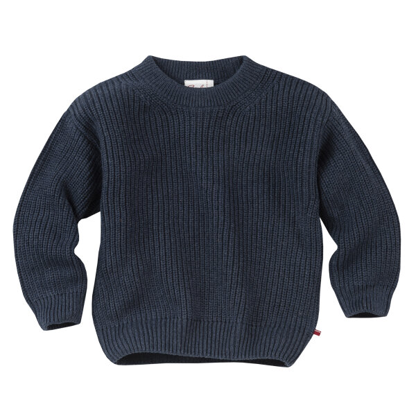 Strick-Pullover dunkelblau - 104