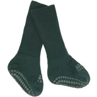 Stoppersocken Wolle forrest green - 27-30