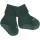 Stoppersocken Wolle forrest green - 27-30