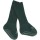 Stoppersocken Wolle forrest green - 27-30