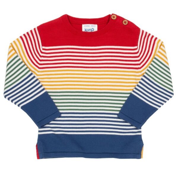 Pullover gestreift bunt