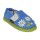 Hausschuhe Blumenfeld himmelblau