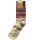 Wollsocke mit Leinensohle rot - 38/39