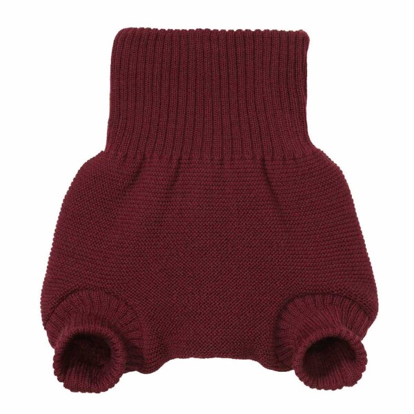 Wollwindelhose cassis - 62/68