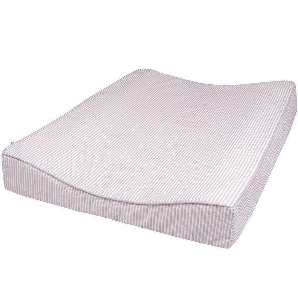 Wickelauflage Streifen rose
