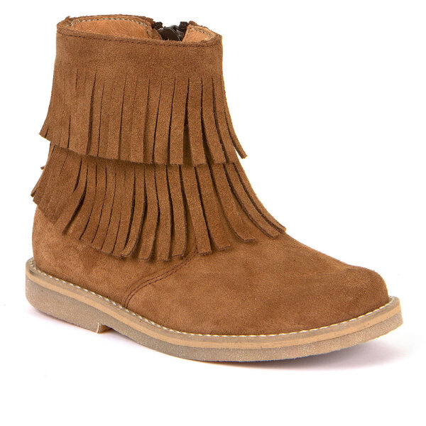 Froddo Stiefelette Velours cognac