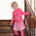 Shirt langarm Pferde pink