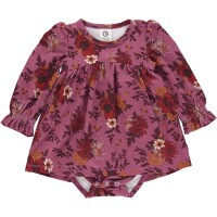 Bodykleid Blumen bunt beere - 74