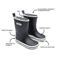Charly Gummistiefel navy